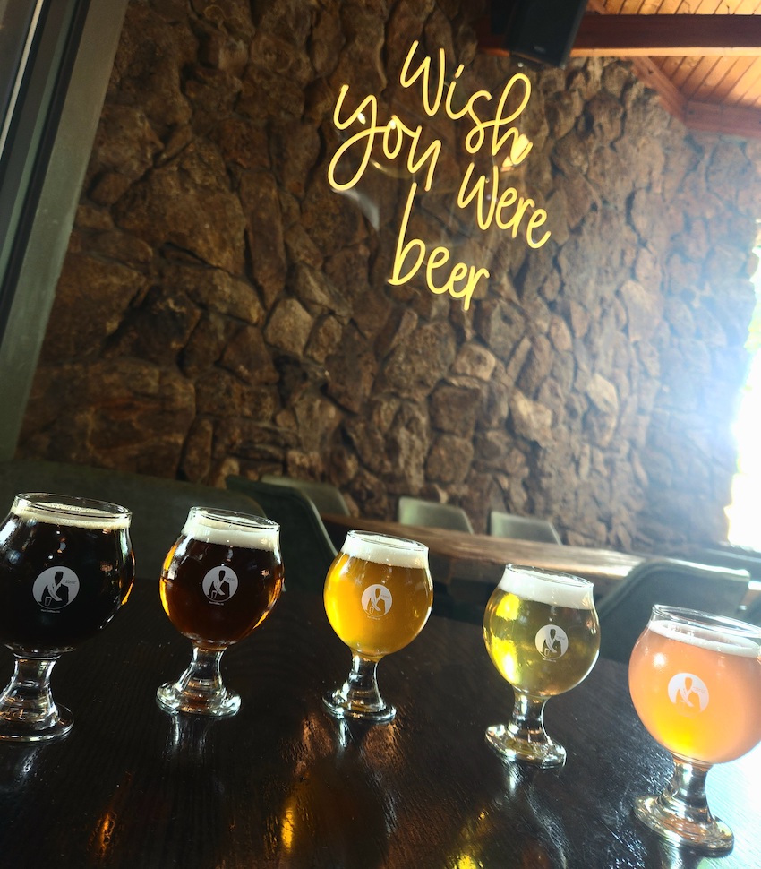 Beer Flight at The Mayor of Old Town Fort Collins, CO